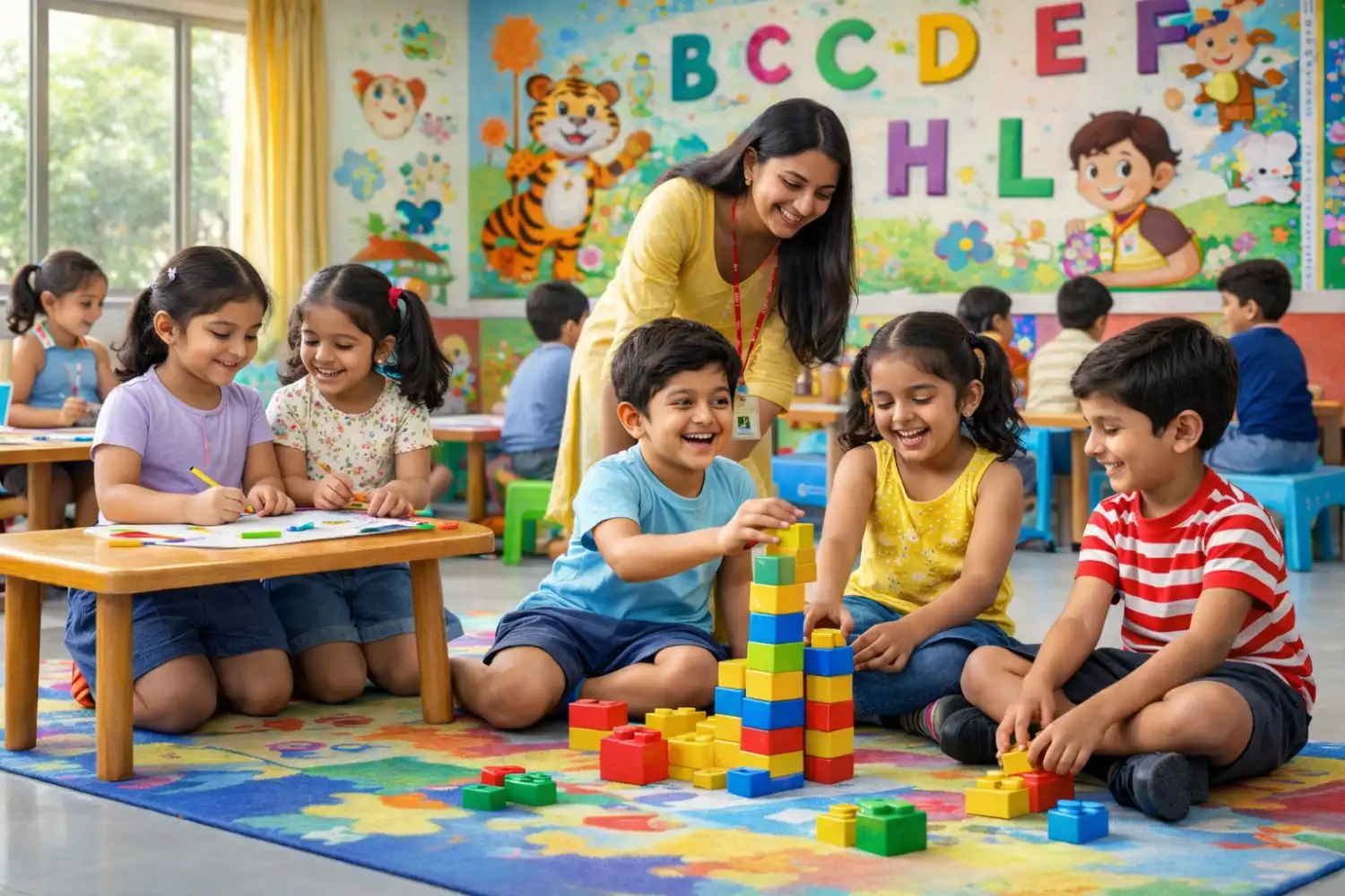 highly rated UKG preschool in Kalamboli